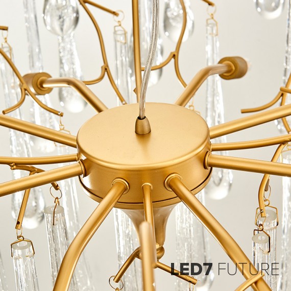 Ritz - Icicle2 Circle Chandelier